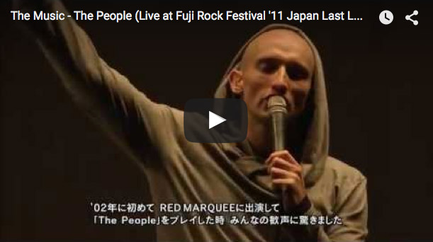 The Music - The People (Live at Fuji Rock Festival'11 Japan Last Live)