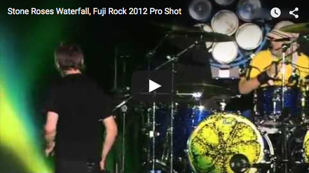 Stone Roses Waterfall, Fuji Rock 2012 Pro Shot