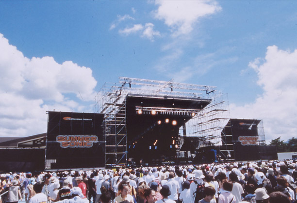 SUMMER SONIC 2000当時の写真