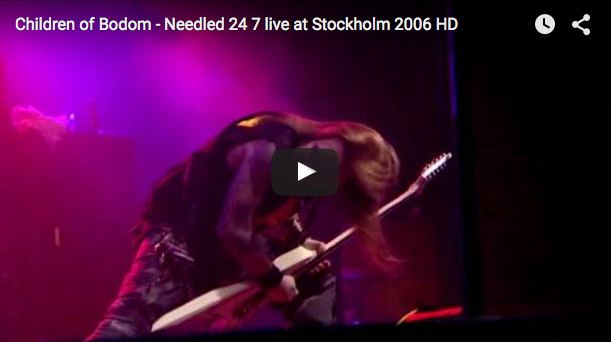 Children of Bodom - Needled 24 7 live at Stockholm 2006 HD