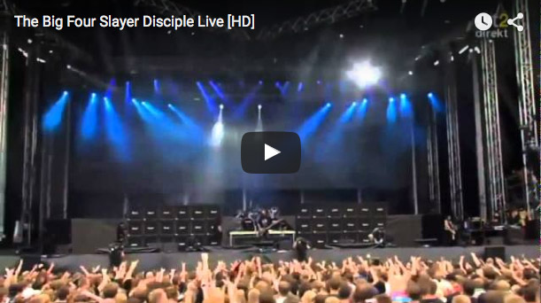 The Big Four Slayer Disciple Live [HD]