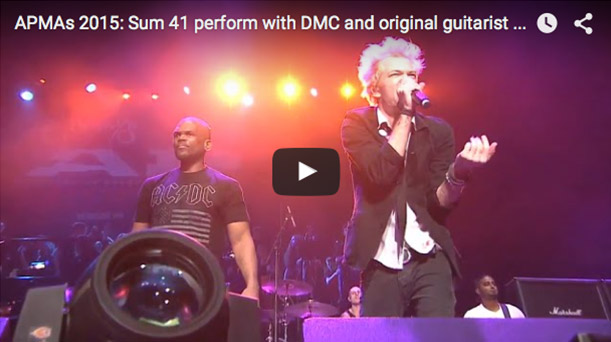 APMAs 2015: Sum 41 perform with DMC and original guitarist Dave "Brown Sound" Baksh