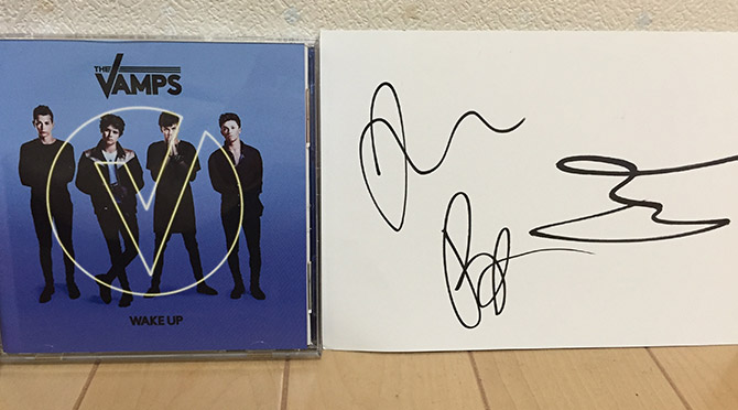 CDとサイン